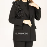 کت مجلسی ال فرمد مدل فلور 2 manto elfarmode 14